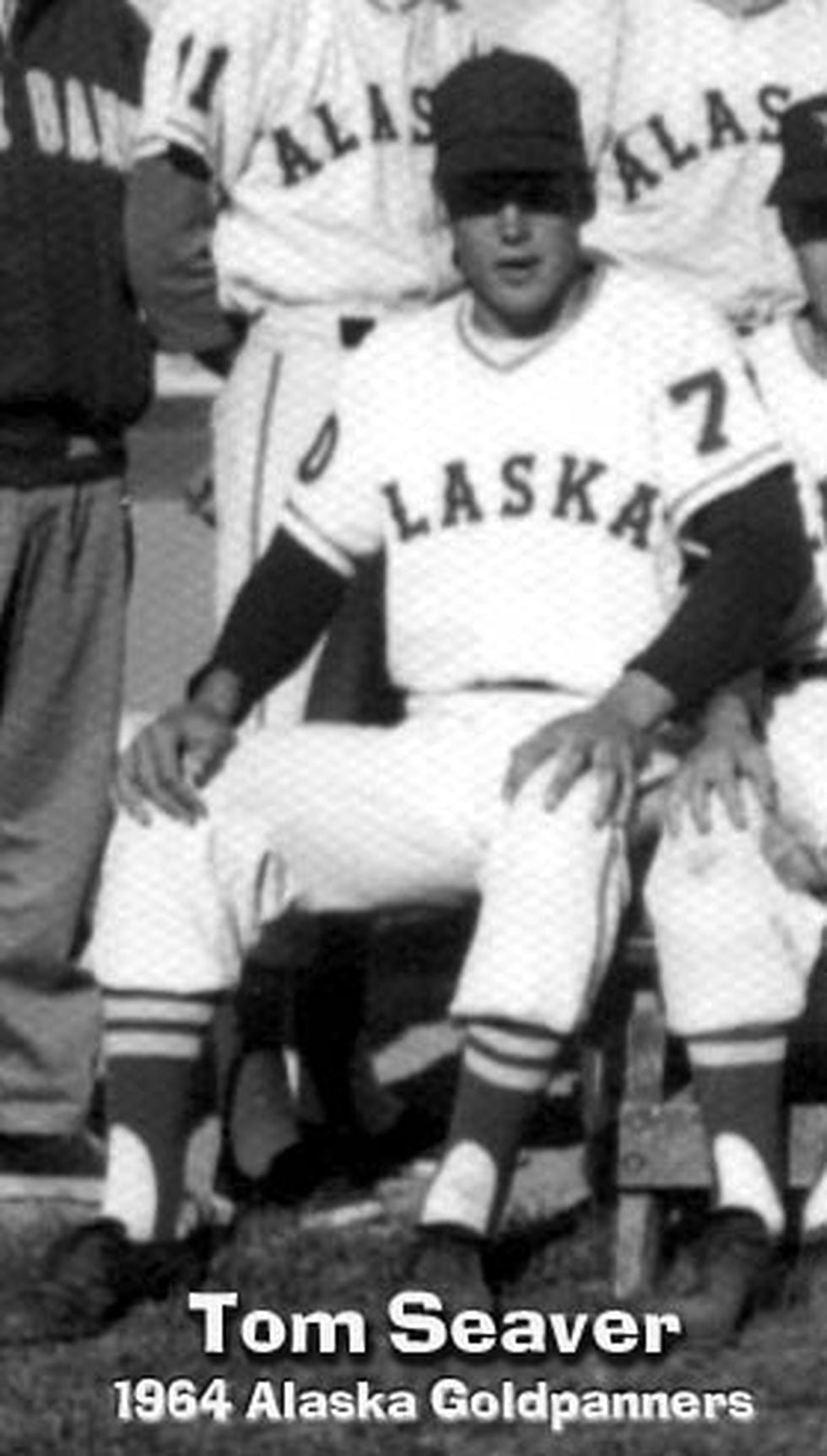 Tom Seaver with the 1964 Alaska Goldpanners