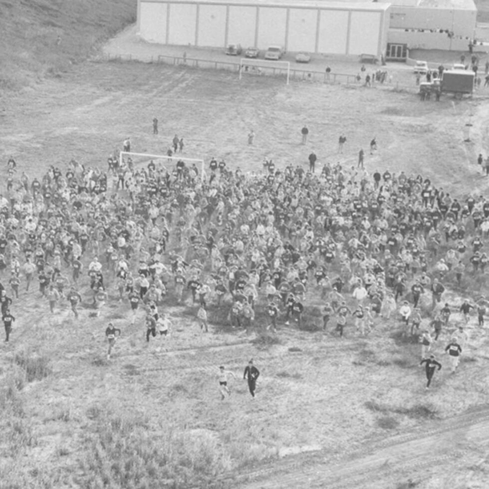 The first Equinox Marathon in 1963. (Credit: Equinox Marathon)