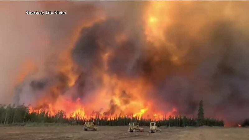 Alaska experiencing wildfires it’s never seen before in 2022.