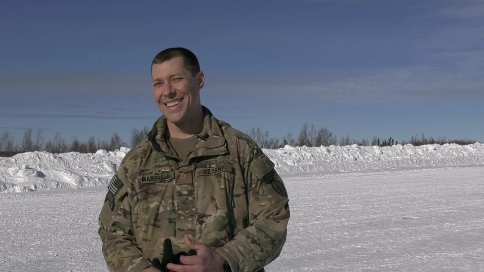 Major Dan Marshall, Battalion Executive Officer for 1-5 Infantry at Fort Wainwright