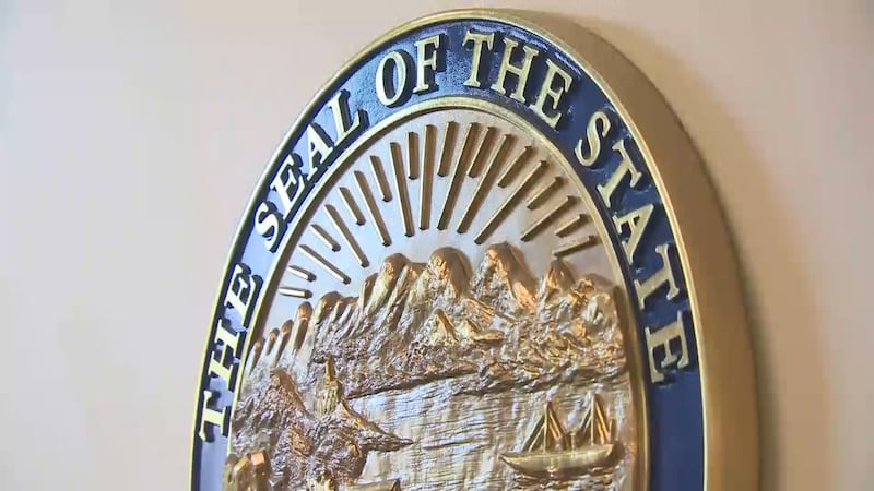 Seal of the state of Alaska. (08/11/2021).